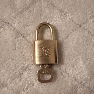 Louis Vuitton Gold Lock and Key Set-328